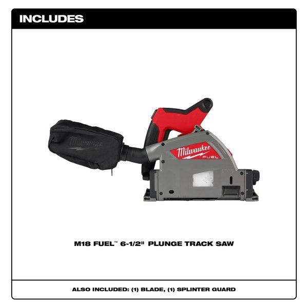 M18 FUEL 6-1/2 in. Plunge Track Saw (Tool Only)