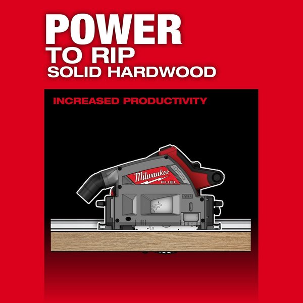 M18 FUEL 6-1/2 in. Plunge Track Saw (Tool Only)