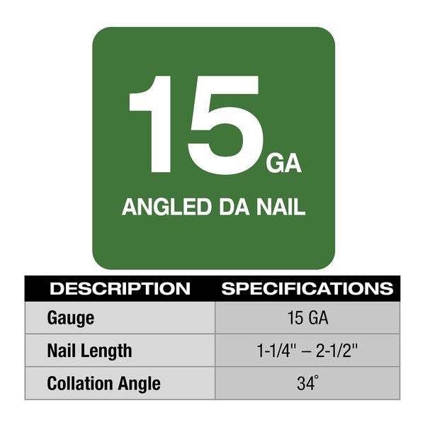 M18 FUEL 15 Gauge Finish Nailer (Tool Only)