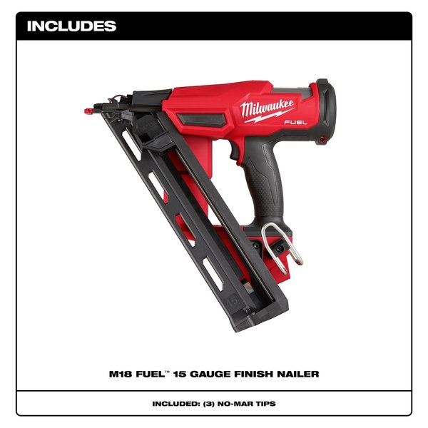 M18 FUEL 15 Gauge Finish Nailer (Tool Only)