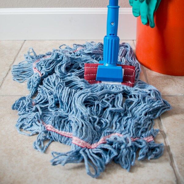 Large Looped-End Wet Mop, PK12, 369454B14