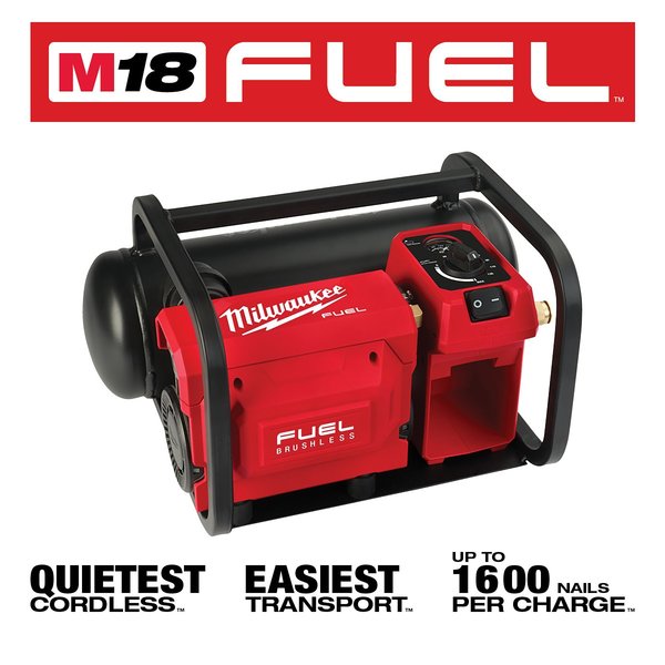 M18 FUELâ¢ 2 Gallon Compact Quiet Compressor