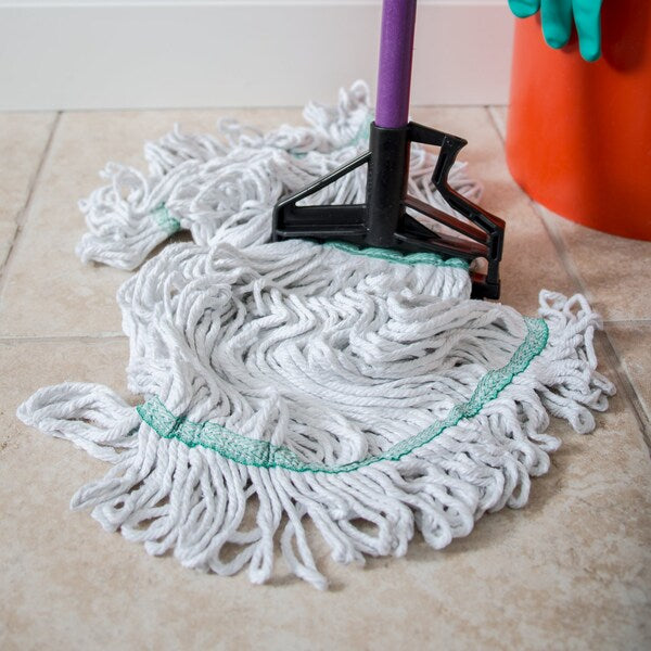 Medium Band Mop, Green Band, PK12
