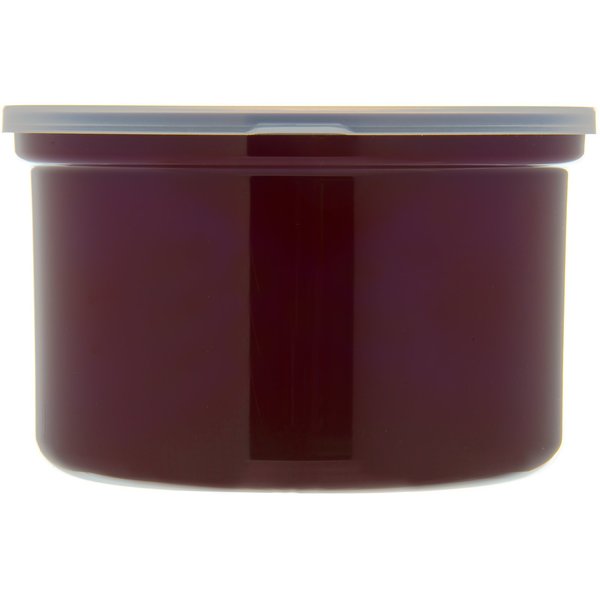 Crock w/Lid, 1.5 qt., Brown, PK6