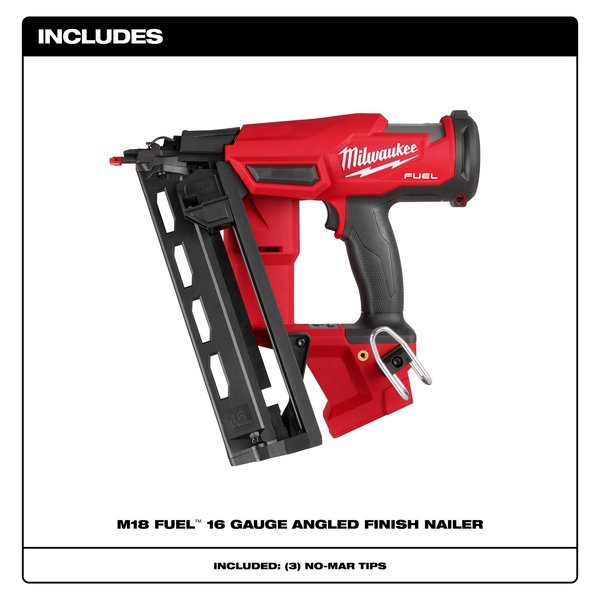 M18 FUEL 16 Gauge Angled Finish Nailer (Tool Only)