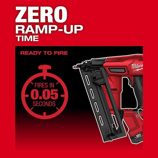 M18 FUEL 16 Gauge Angled Finish Nailer Kit