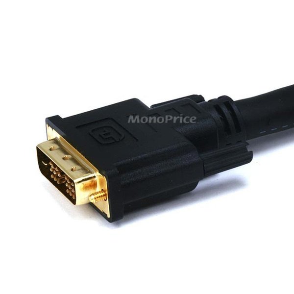 HDMI-DVI Cables, Black, 25 ft., 26AWG