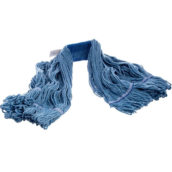 X-Large Band Mop, Looped-End, Blue, PK12