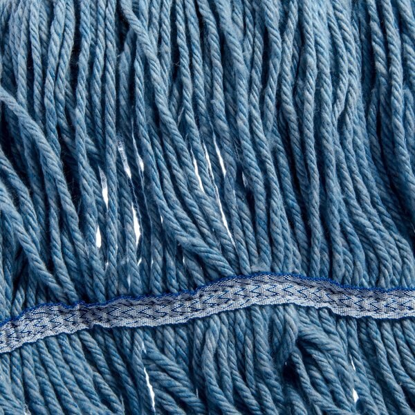 X-Large Band Mop, Looped-End, Blue, PK12