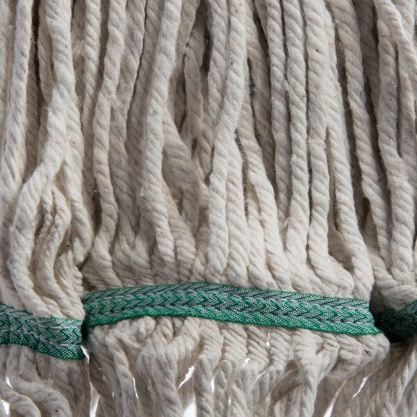 Medium Looped-End Wet Mop, Green Band, PK12, 369551B00