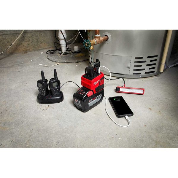 Power Supply, 175 W, 18V DC, 1 Outlet, 0.8 lb, For Use With Milwaukee M18 Batteries