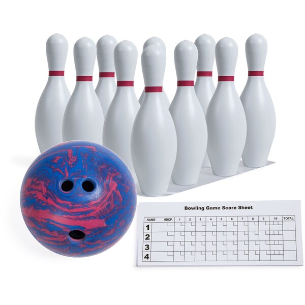 Bowling Set, 5lb Ball, 10 Pins