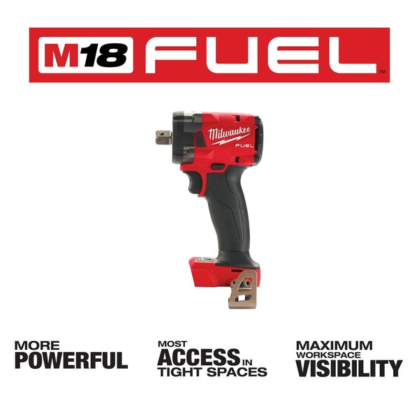 M18 FUEL 1/2 in. Compact Impact Wrench with Pin Detent (Tool Only)
