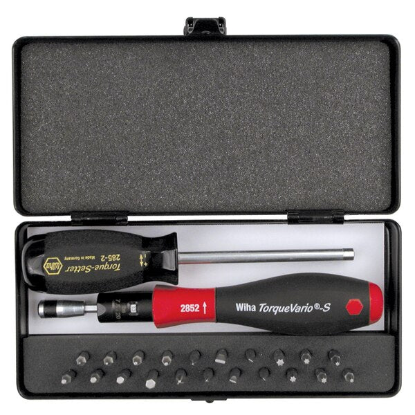 TorqueVario-S Micro Bit 24 Pc. Set, Shank Type: Solid