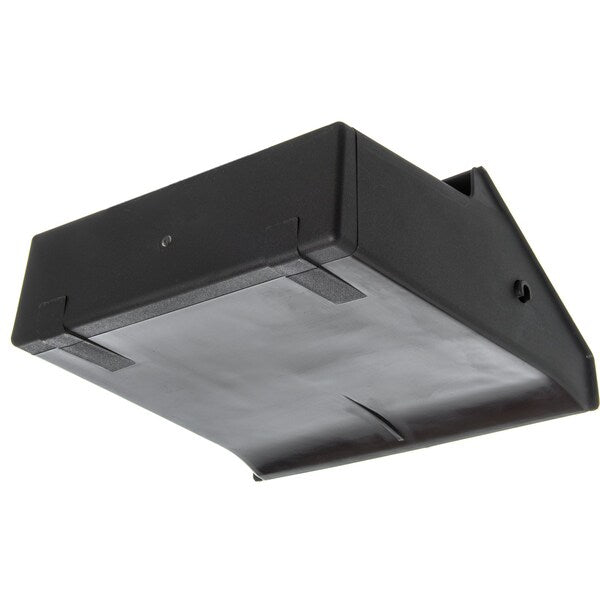 Lobby Dust Pan w/2-Pc Handle, Black