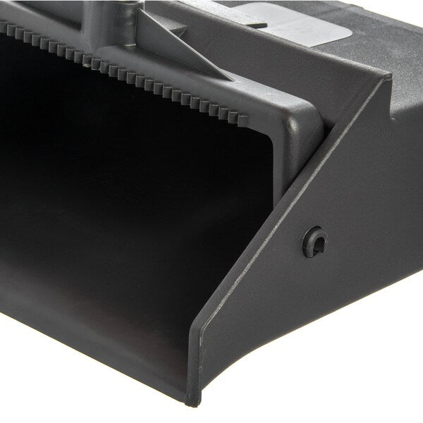 Lobby Dust Pan w/2-Pc Handle, Black