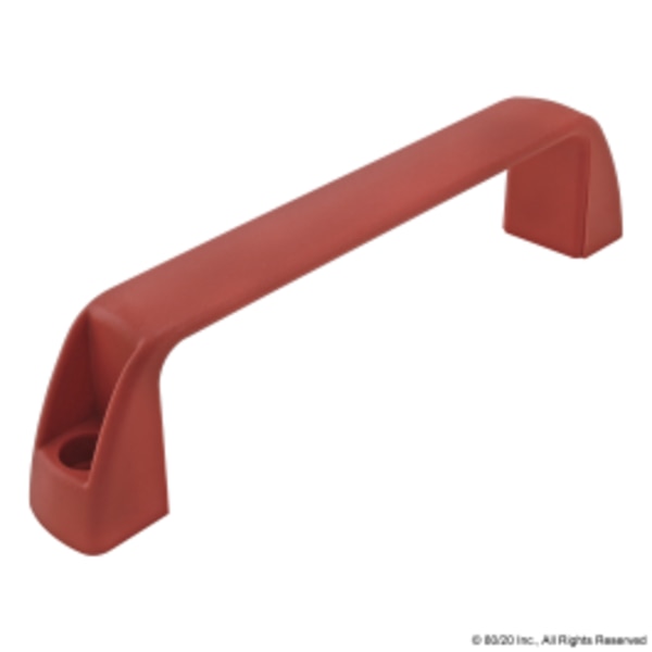Door Handle, Plastic, Large, Red