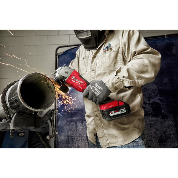 M18 FUEL 4-1/2 in. / 5 in. Braking Grinder with ONE-KEY with No-Lock Paddle Switch (Tool Only)