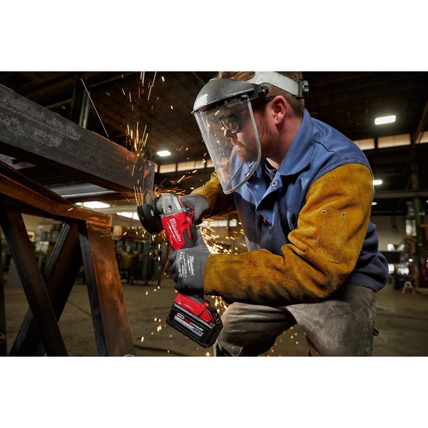 M18 FUEL 4-1/2 in. / 5 in. Braking Grinder with ONE-KEY with Lock-On Slide Switch (Tool Only)