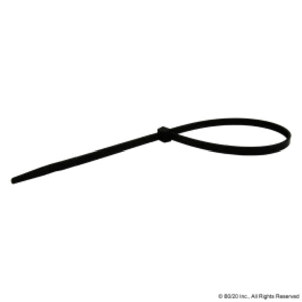Uv Wire Ties, Black, 6