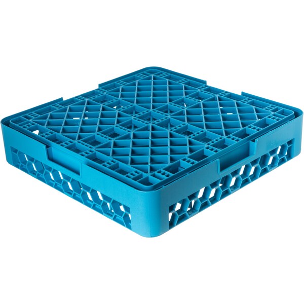 Tilted Cup Rack 16 Comp, Blu, PK6