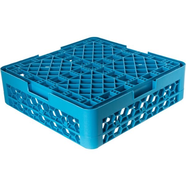 Tilted Cup Rack w/1 Open Ext, 16 Comp, PK4