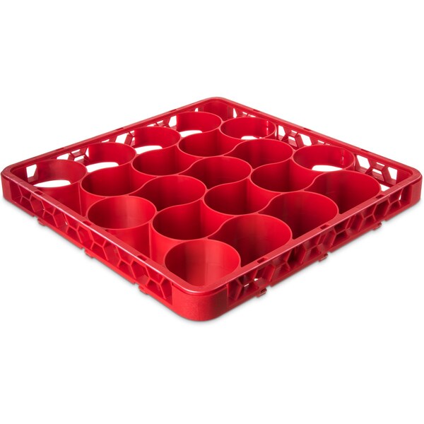 Long Glass Rack Ext, 20 Comp, Rd, PK4