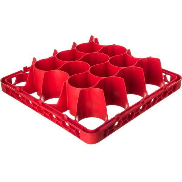 Long Glass Rack Ext, 20 Comp, Rd, PK4