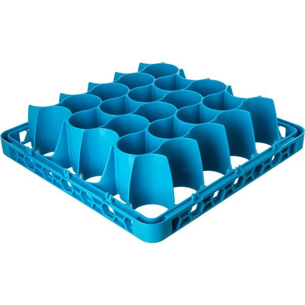 Long Glass Rack Ext, 30 Comp, Blu, PK4