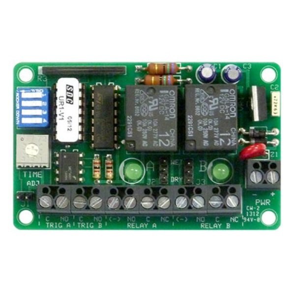 Controller, 7in.L, 5in.W, Use with 2 Doors