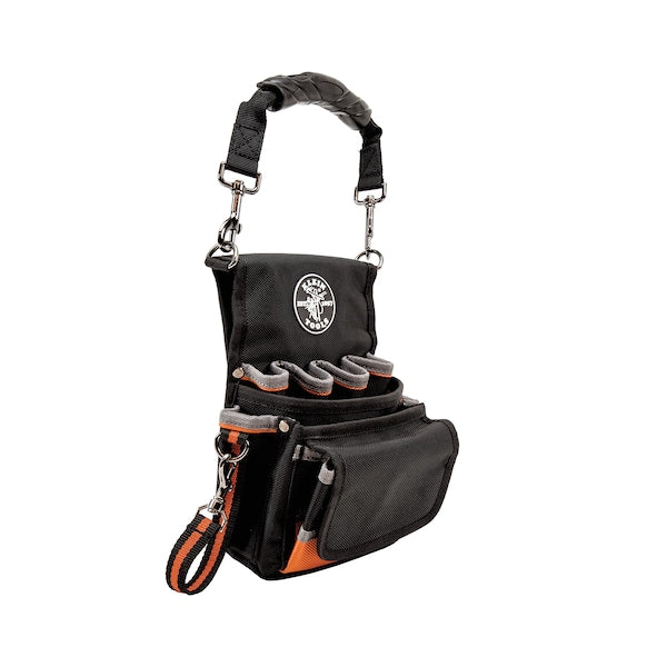 Black Ballistic Nylon 9 Pockets
