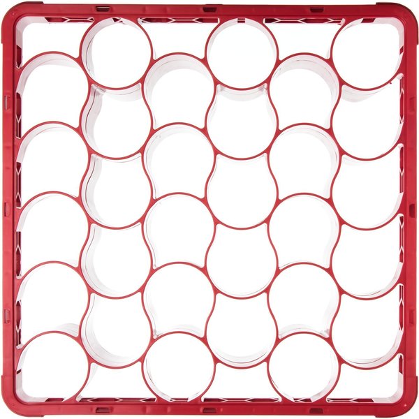 Long Glass Rack Ext, 30 Comp, Rd, PK4