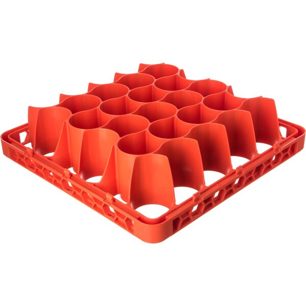 Long Glass Rack Ext, 30 Comp, Org, PK4
