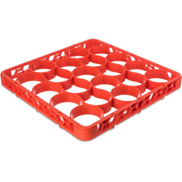 Shrt Glass Rack Ext, 20 Comp, Org, PK6