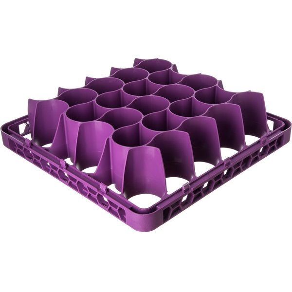 Long Glass Rack Ext, 30 Comp, Lavender, PK4