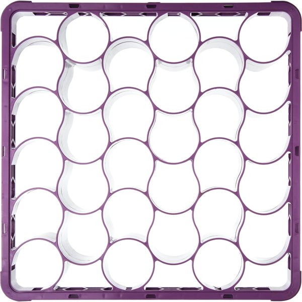 Long Glass Rack Ext, 30 Comp, Lavender, PK4