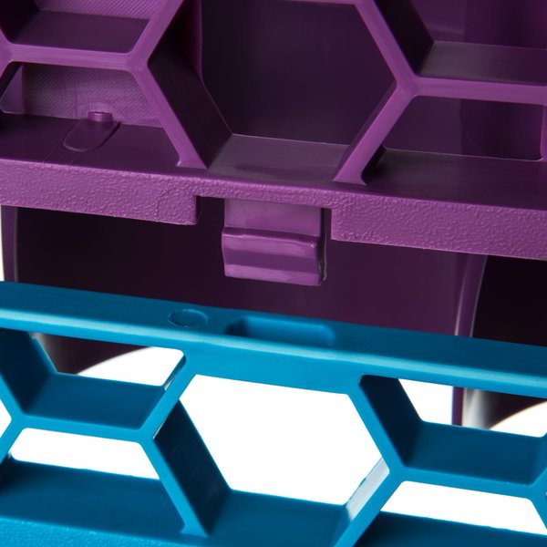 Long Glass Rack Ext, 30 Comp, Lavender, PK4