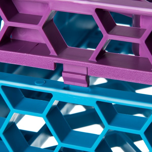 Shrt Glass Rack Ext, 30 Comp, Lavender, PK6