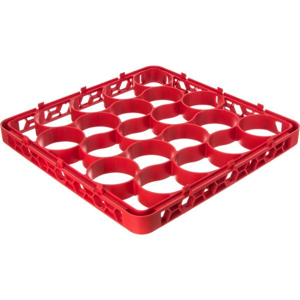 Shrt Glass Rack Ext, 20 Comp, Rd, PK6