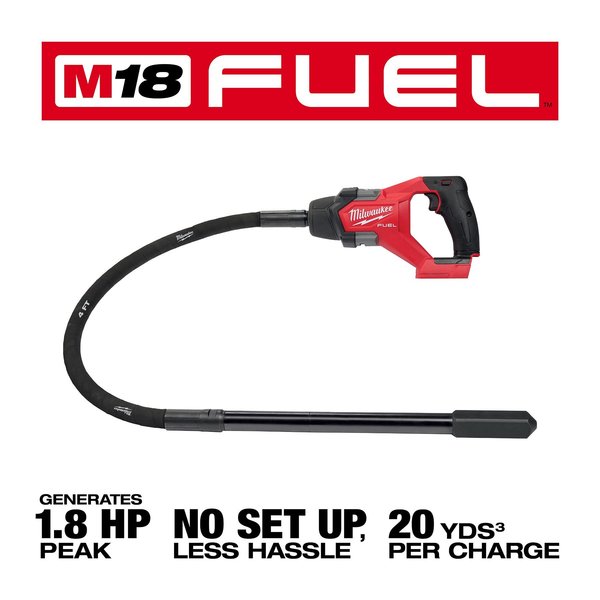 M18 FUEL 4 ft. Concrete Pencil Vibrator (Tool Only)