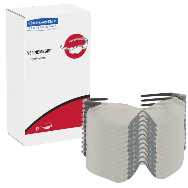 Safety Glasses, Wraparound I/O Polycarbonate Lens, Scratch-Resistant