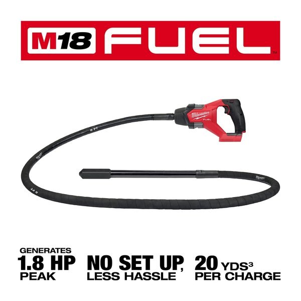 M18 FUEL 8 ft. Concrete Pencil Vibrator (Tool Only)