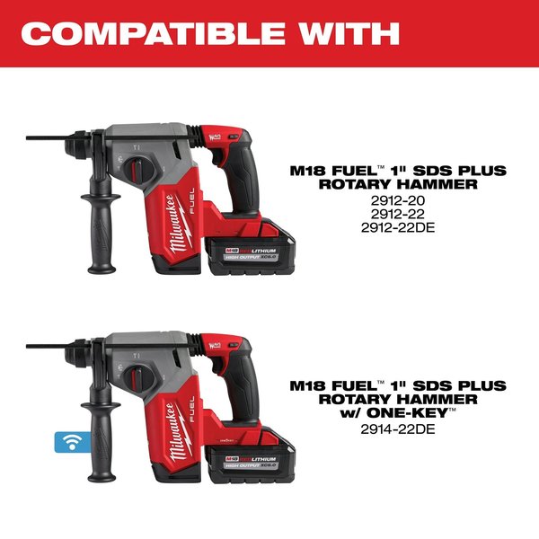M18 FUEL HAMMERVAC Dedicated Dust Extractor for M18 FUEL 1 in. SDS-Plus Rotary Hammer