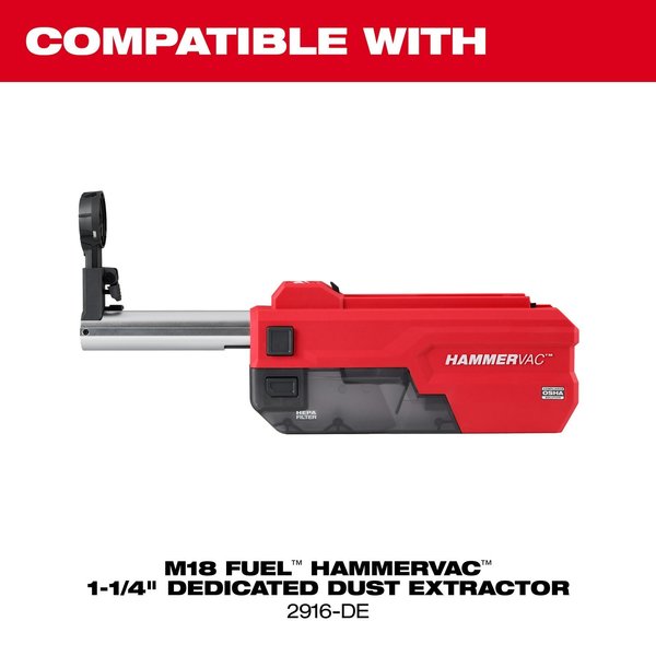 M18 FUEL 1-1/4 in. SDS-Plus D-Handle Rotary Hammer with ONE-KEY (Tool Only)