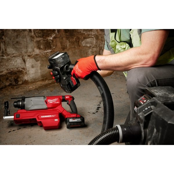 M18 FUEL HAMMERVAC Dedicated Dust Extractor for M18 FUEL 1-1/4 in. SDS-Plus D-Handle Rotary Hammer