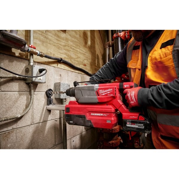 M18 FUEL HAMMERVAC Dedicated Dust Extractor for M18 FUEL 1-1/4 in. SDS-Plus D-Handle Rotary Hammer