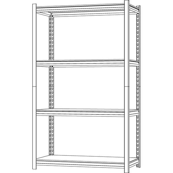Boltless Shelving Unit, 18