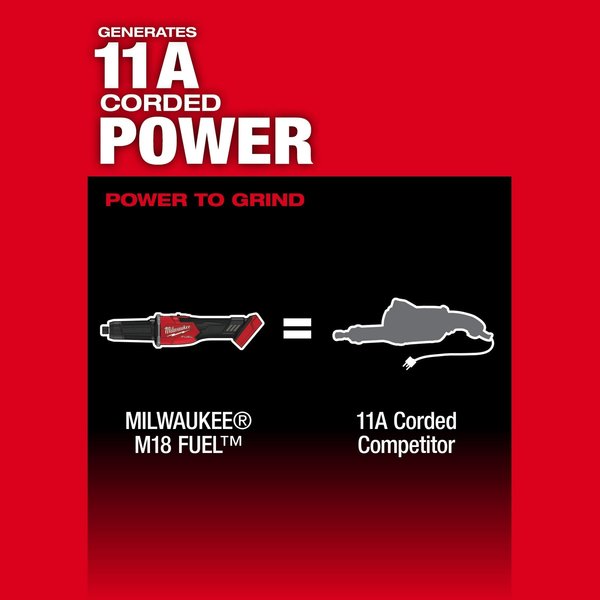 M18 FUEL Braking Die Grinder with Lock-On Slide Switch (Tool Only)