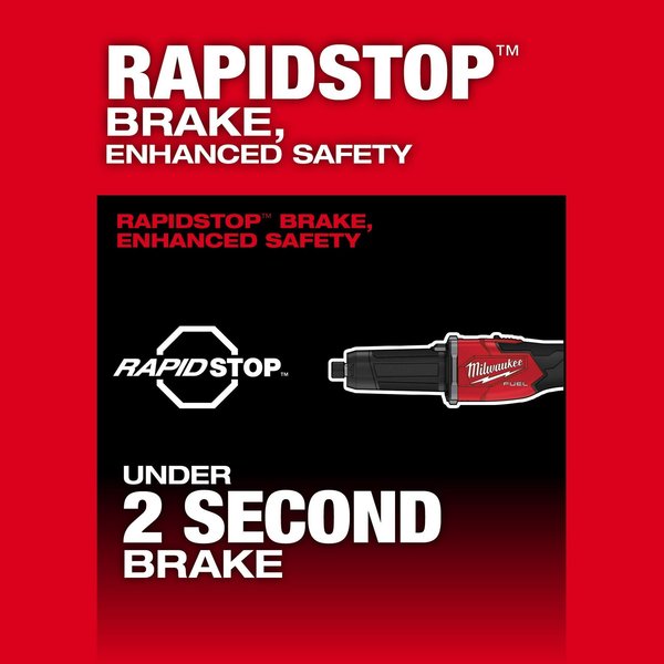 M18 FUEL Braking Die Grinder with Lock-On Slide Switch (Tool Only)