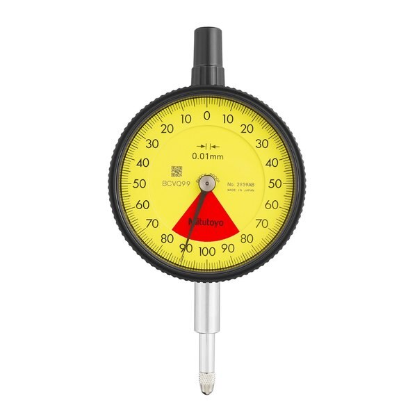 Dial indicators, 0.01-1.6 mm